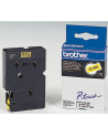 Taśma Brother 12mm BLACK ON YELLOW TAPE - nr 19