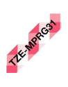 Taśma Brother 12mm Red gingham pattern tape - nr 34