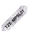 Taśma Brother 12mm Silver lace pattern tape - nr 26