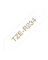 Taśma Brother 12mm Gold/White ribbon tape - nr 32