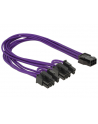 Delock rozdzielacz kabla zasilającego 2xPCI Express 8PIN -> 1xPCI Express 6PIN - nr 1