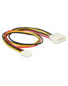 Delock kabel zasilający MOLEX (M) -> FDD 4 PIN, 40cm - nr 4