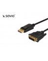 SAVIO CL-106 Cable displayPort to DVI 1,8m - nr 6