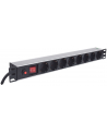 Intellinet Network Solutions Intellinet Listwa zasilająca rack 19'' 1U 250V/16A 8x Schuko 3m włącznik - nr 25