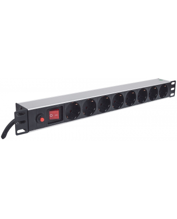 Intellinet Network Solutions Intellinet Listwa zasilająca rack 19'' 1U 250V/16A 8x Schuko 3m włącznik