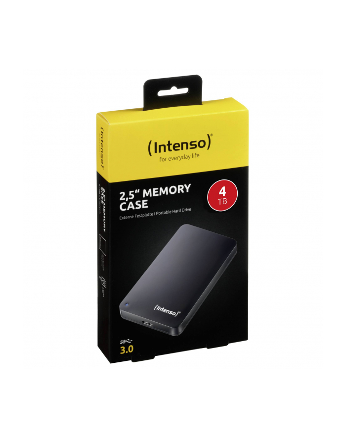 Intenso Dysk Zewnętrzny 4TB MemoryCase Czarny 2,5'' USB 3.0 główny