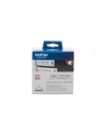 Taśma Brother Continuous Paper roll 62mm Black & Red on white - nr 22