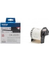 Taśma Brother Continuous Paper roll 62mm Black & Red on white - nr 27