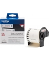 Taśma Brother Continuous Paper roll 62mm Black & Red on white - nr 33