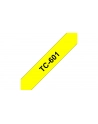 Taśma Brother 12mm BLACK ON YELLOW TAPE - nr 12