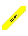 Taśma Brother 12mm BLACK ON YELLOW TAPE - nr 25