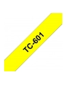 Taśma Brother 12mm BLACK ON YELLOW TAPE - nr 26