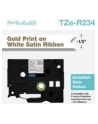 Taśma Brother 12mm Gold/White ribbon tape - nr 28