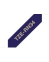 Taśma Brother 12mm Gold/Navy-blue ribbon - nr 25