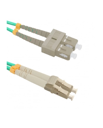 Qoltec Optic Patchcord LC/UPC - SC/UPC MM 50/125 OM4 5m nr 2