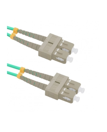 Qoltec Optic Patchcord SC/UPC - SC/UPC MM 50/125 OM4 10m nr 2