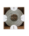 TechlyPro Kabel instalacyjny skrętka UTP Cat6 4x2 linka CCA 305m szary - nr 21