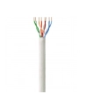 TechlyPro Kabel instalacyjny skrętka UTP Cat6 4x2 linka CCA 305m szary - nr 5