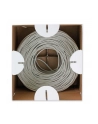 TechlyPro Kabel instalacyjny skrętka UTP Cat6 4x2 drut CCA 305m szary - nr 6
