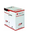 TechlyPro Kabel instalacyjny skrętka UTP Cat6 4x2 drut CCA 305m niebieski - nr 4