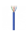 TechlyPro Kabel instalacyjny skrętka UTP Cat6 4x2 drut CCA 305m niebieski - nr 5