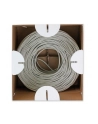 TechlyPro Kabel instalacyjny skrętka UTP Cat5e 4x2 linka CCA 305m szary - nr 6