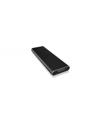 RaidSonic Icy Box obudowa zewnętrzna na dysk M.2 SATA SSD, USB 3.0, Czarna
