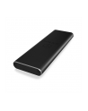 RaidSonic Icy Box obudowa zewnętrzna na dysk M.2 SATA SSD, USB 3.0, Czarna - nr 38