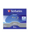 BluRay BD-R SINGLE LAYER DATALIFE Verbatim [ Jewel Case 5 | 25GB | 6x - nr 29