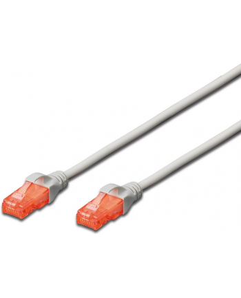 Kabel Digitus patch cord UTP, CAT.6, szary, 0,5m, 15 LGW LSOH