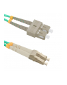 Qoltec Optic Patchcord LC/UPC - SC/UPC MM 50/125 OM4 1m - nr 2