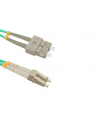 Qoltec Optic Patchcord LC/UPC - SC/UPC MM 50/125 OM4 5m - nr 4