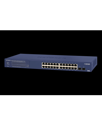 Netgear ProSafe Smart 24-Port GbE PoE Switch, 192W, 2xSFP (GS724TP)