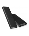 RaidSonic Icy Box obudowa zewnętrzna na dysk M.2 SATA SSD, USB 3.0, Czarna - nr 1