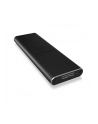 RaidSonic Icy Box obudowa zewnętrzna na dysk M.2 SATA SSD, USB 3.0, Czarna - nr 39