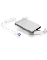 RaidSonic Icy Box Adapter do 2.5'' HDD SSD z kablem USB 3.0, Biały - nr 4