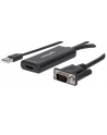 Manhattan Adapter konwerter VGA z USB audio na HDMI M/F 1080p czarny - nr 17