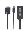 Manhattan Adapter konwerter VGA z USB audio na HDMI M/F 1080p czarny - nr 4