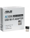 Asus USB-AC53 Nano Wireless AC1200 Dual-band USB client card - nr 35