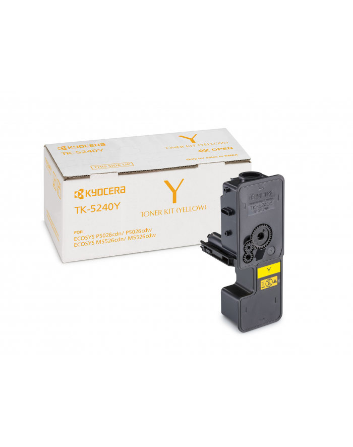 Toner Kyocera TK-5240Y | 3000 str A4 | Yellow | ECOSYS M5526cdn / M5526cdw główny