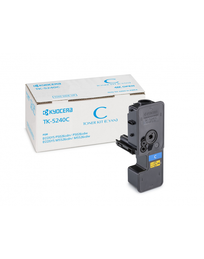Toner Kyocera TK-5240C | 3000 str A4 | Cyan | ECOSYS M5526cdn / M5526cdw główny