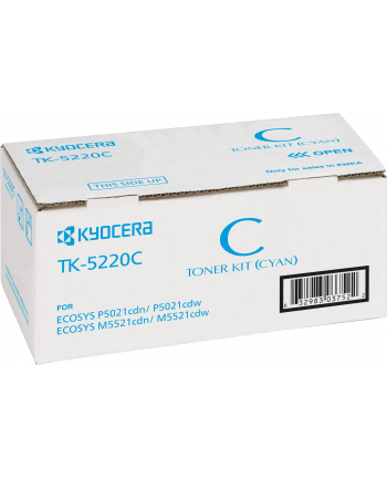 Toner Kyocera TK-5220C | 1200 str A4 | Cyan | ECOSYS M5521cdn / M5521cdw nr 1