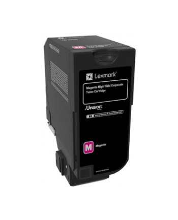 Zwrotna kaseta z tonerem Lexmark magenta | 12 000 str. | CS725de / CS725dte