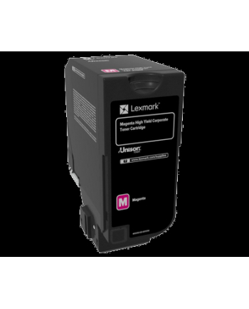 Zwrotna kaseta z tonerem Lexmark magenta | 12 000 str. | CS725de / CS725dte