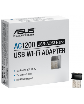 Asus USB-AC53 Nano Wireless AC1200 Dual-band USB client card