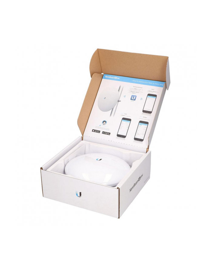 Ubiquiti Networks Ubiquiti NanoBeam AC Gen2 19dBi 5GHz 802.11ac TDMA, 128MB RAM, Gigabit PoE główny