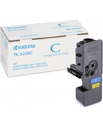 Toner Kyocera TK-5220C | 1200 str A4 | Cyan | ECOSYS M5521cdn / M5521cdw nr 2