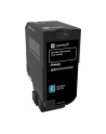 Zwrotna kaseta z tonerem Lexmark  cyan | 12 000 str. | CS725de / CS725dte - nr 1