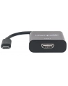 Manhattan Konwerter adapter USB-C 3.1 na HDMI M/F 1080p 4K czarny - nr 13