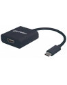 Manhattan Konwerter adapter USB-C 3.1 na HDMI M/F 1080p 4K czarny - nr 18